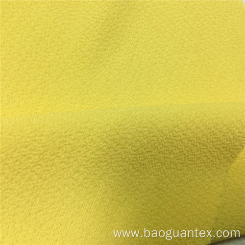 75D Polyester Solid Color Bubble Crepe Chiffon Fabric